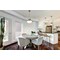 Nuvo Lafayette 1-Light Pendant 14 in. Gray / Natural Brass Accents White Opal Glass 60/7917 - alternate 3